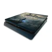 OFFICIAL HOGWARTS LEGACY GRAPHICS VINYL SKIN DECAL FOR SONY PS4 SLIM CONSOLE