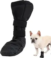 Dog Leg Wound Protector | Polyester Dog Boots For Injured Paws | Waterproof Dog Paw Wound Cover | Dog Wound Recovery Boot For All Dog Breeds