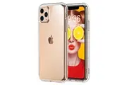 Apple iPhone 11 Pro (5.8") Ultra Slim Premium Crystal Clear TPU Gel Back Case by MEZON Wireless Charging Compatible (iPhone 11 Pro, Gel)