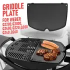 BBQ Half Griddle Plate for Weber Q200 Q2000 Series with Versatile Cooking