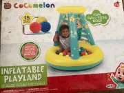 Cocomelon Inflatable Playland Brand New In Box Unopened 2+ Toddlers