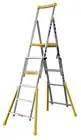 Bailey Aluminium Adjustable Height Platform Ladder 170kg 0.86m - 1.71m FS13999