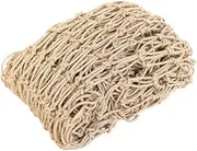MYCENSE Jute Climbing Net Plant Support Netting Trellis Netting Protective Hemp Rope for Balcony, Width 1m