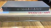 IP-COM 24Port Gigabit Ethernet Switch Model G1024G BUILT FOR BUSINES