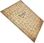 MOBUTOFU Large Yoga Poses Poster Canvas Home Decor Yoga Wall Art Wall Decor for Home