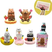 We Bare Bears Figurine Sweet Party Mystery Surprise Unopend Box 6 Box Set Miniso