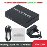 HDMI Video Encoder H.265/H.264 Encoder RTMP For IPTV PC Recording CCTV NVR Live