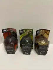 Mega Construx Game Of Thrones Eggs RHAEGAL / VYSERION / DROGON Set of 3 - New!