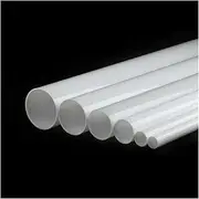 OD 16~70mm White Acrylic Tube Aquarium Fish Tank Supplies Water Pipe Home Garden lampshade Fittings Holder Case DIY(70mm Outer Diameter,1PC_25CM (0.82FT))