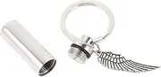 PENIKOKO Pet Urn Keychain Dog Ashes Keepsake Pendant Decorative Urn for Puppy Memorial Compact Ash Storage Bottle for Pet Remembrance
