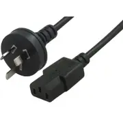 Astrotek AU Power Cable 1.8m Male Wall 240v PC to Power Socket 3pin to ICE 320-C [AT-IEC-2M]