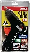 Handy Hardware 40W Hot Glue Gun, Black