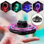 LED Light Flynova Drone - Flying Spinner Boomerang Toy for Kids - Induction Lighting Aircraft blue