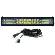 Elinz 18" LED Light Bar 4 Rows Work Driving FLOOD SPOT COMBO IP68 Offroad 4WD
