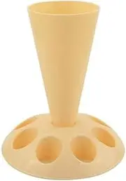 Snblzhef Piping Bag Stand Piping Bag Holder Cake Decorating Pastry Tool with 8 Slots Nozzles, Plastic Pastry Bag Stand for Cake Decorating Kit E