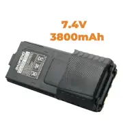 Baofeng 3800mAh UV-5R Extended Battery For 5R Plus UV-5RA UV-5R UV-5RE 5RX3 Set