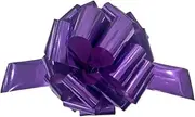[Pandiui23] XXL Gift Bow, Diameter 40 cm, Giant Gift Bow for Cars, Bicycles and Home Appliances, Self-Assembled and Reusable, Large Gift Bow (Purple, 40 cm)