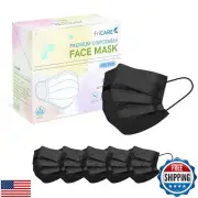 FriCARE Face Masks Disposable for Adults, 4 Ply ASTM Level 3, FSA HSA Eligibl
