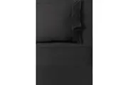Nara Sheet Set (Charcoal) - Double