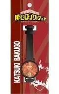 My Hero Academia Katsuki Bakugo Character Watch Band watch Diameter 3cm JP