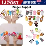 Cute Animal Finger Puppets Baby Nursery Children Kids Story Time Play Toy