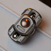 New Zirconium alloy + brass Marching Robot Finger Gyro Hand Fidget Spinner Toys