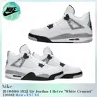 Nike Air Jordan 4 Retro White Cement 2016 840606-192 Men's US7-14 NEW