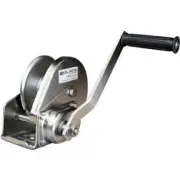 HAND WINCH with Brake - 1000 LBS CAPACITY - Stainless Steel - Weatherproof