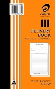Olympic 700 Delivery Book - Carbonless - Pack of 10