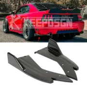 For Ford Mustang GT 350 500 Shelby Gloss Rear Spoiler Lip Side Splitter Diffuser (for: Ford)