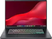 [acer] Chromebook 516 GE CBG516 Gaming Laptop, 16" WQXGA IPS 120Hz, Intel i5-1240P 12-Core, Iris Xe Graphics, 8GB LPDDR4 512GB SSD, Four-Zone RGB Backlit Keyboard, Wi-Fi 6E, Chrome OS, COU 32GB USB