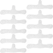 [Generic] Cotton Bra Liners Under - Cotton Bra Liners Absorber Pads | Under Breast Sweat Pads for Women | Cottons Breast Pad | 10x Odor Control Absorbent Skinfold Separators Inserts Protectors for Underarms