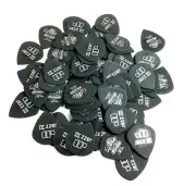 Dunlop Guitar Picks Tortex Jazz III 72 Pack Pitch Black 1.35mm 482R1.35
