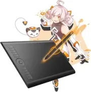 GAOMON 10 X 6.25 Inches 8192 Level Pressure Graphic Drawing Pen Tablet M10K2018