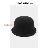 在飛比找Yahoo!奇摩拍賣優惠-特賣-新品niko and ...帽子年秋冬新品純色高端奢華