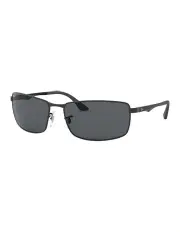 [Ray-Ban] RB3498 Black Polarised Sunglasses