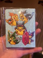 Pokemon Poncho Pikachu Buisness Card Binder - Japanese Exclusive Sealed
