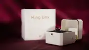 Magic Ring Box (White) by TCC magic tricks