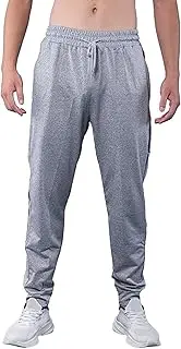 [Generic] Men's Breathable Quick Dry Joggers Pants Stretch Drawstring Lightweight Trousers Casual Solid Workout Sweatpants
