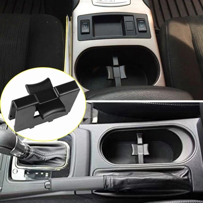 Subaru For Outback Legacy Center Black Console Cup Holder insert Divider