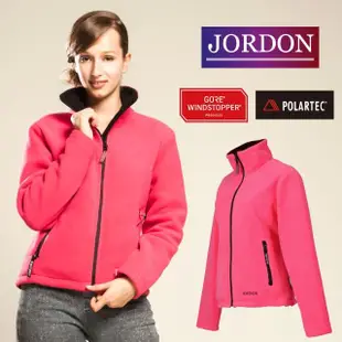 【JORDON 橋登】女款 WINDSTOPPER+POLARTEC防風保暖外套(725)