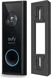 Gestech 30 Degree V2 Angle Corner Mount Bracket for Eufy Doorbell 2K Wired, 2K Wireless, 1080p Grade Model and E340 Wireless