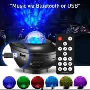 LED Starry Sky Projection Lamp Remote Bluetooth Music Night Light