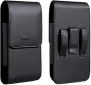 Yuzihan Holster Fit for iPhone 8 Plus 7 Plus 6 Plus Belt Holster Pouch 5.5" iPhone XR iPhone X Max Holster Fit for Phone with Thick Dual Layer Defender Case Hybrid Armor Case Battery Case On