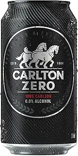 Carlton Zero Beer Case 24 x 375mL Cans