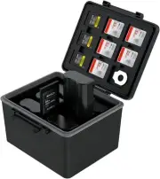 Camera Battery Case Fits for Canon LP-E6 E6NH Nikon EN-EN15 EL3e EL15a Sony