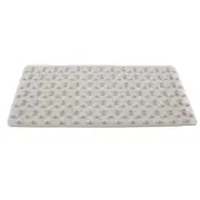 Bath Bliss Non-Slip Bubble Texture Bath Mat in Beige Dimensions: 29.5"x 14.5"