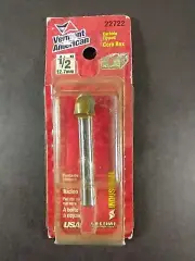 Vermont American 22722, 1/2" Core Box Carbide Tipped Router Bit NEW