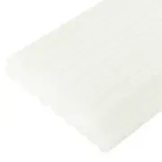 Mini Hot Glue Gun Sticks 8" x 0.27" for Glue Guns Glitter White 16pcs