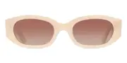 Full Rim Oval Cream Beige LMNT Sand Polarized VSA20094-2 Fashion Women Sunglasses